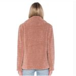 MINKPINK Revolve MINK PINK Dusty Rose Pink Sherpa Teddy Jacket Small Photo 2