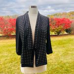 Rock & Republic Lightweight Gleaming studs Jacket Blazer black silver Photo 2
