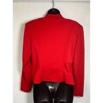 Bianca Nygard Red Crop Blazer Red Size 10 Photo 5
