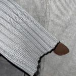 Denim & Co  Sweater Corduroy Jacket Long Sleeve Size XS Gray Button Up. Photo 5