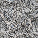 J.Crew Ruffle button-up shirt in leopard-print crinkle chiffon in Leopard 4 NWT Photo 2