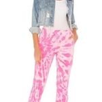 Daydreamer Pink  Tie-Dye Women's sweatpants Photo 0