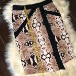 Worthington  snake print scuba skirt size 12 Photo 5
