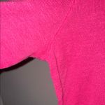 Ralph Lauren  Sport Vibrant Pink Knit V Neck Sweater Photo 4