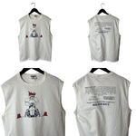 Urban Outfitters Wheelchair User Warrior Athlete Muscle Shirt Vintage 90s Y2K Large L White Photo 1