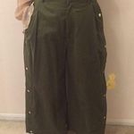 Public school NY Green wide leg pants. Xs Size 0 Photo 0