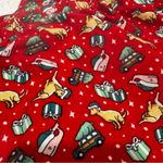 Vineyard Vines  Holiday Pajama Pants Red Dog Gift Print Women’s Small Christmas Photo 1