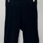 Old Navy  Black Cotton Stretch Biker Shorts Elastic Waist Size Small Photo 0