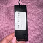 NWT Greyson Classic Koko Hoodie Rose Quartz Wool Cashmere Knit Sweater L Pink Size L Photo 3