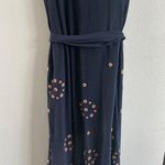 The Great. The Beaded Corridor Dress New Blue Photo 7
