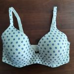 Soma  Size 32DDD Embraceable Full Coverage Bra Blue Dot Print Photo 0