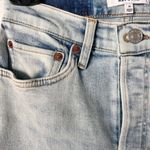 RE/DONE $265 NWT  90s HIGH RISE ANKLE CROP CALM WATERS JEANS SZ 26 Photo 3