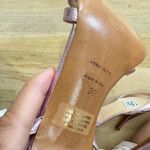 barney's new york Barney’s New York CO-OP 100% leather pink metallic heels sandals NEW Photo 10