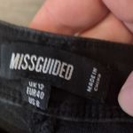 Missguided  black lace down the legs jeans size 8 Photo 1