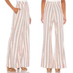 Show Me Your Mumu Edison Pants S Wide Flare Leg Multicolor Striped Flowy Trouser Photo 2