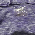 Puma Purple Athletic Sporty Muscle Women Shirt with Printed Logo Size S Photo 8
