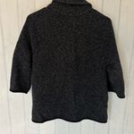 Talbots  cardigan Sweater gray black womens size small buttons business … Photo 9