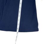 Cider Navy Blue White Lace Trim Collar Button Down Mini Dress Dark Academia Photo 7