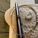 Handmade Pink Sparkle Pendant White Fresh Water Pearl Choker Set / Vintage Ring Photo 9