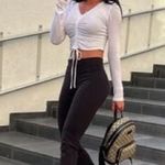 Alo Yoga ALO Black Airbrush Flutter Leggings XS Photo 2