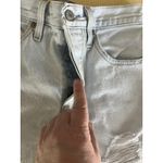 Levi's  501 Shorts Size 24 Button Fly Cut Off Distressed Premium Denim Women Photo 4