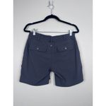 prAna ‎ Women's Tie Waist Shorts Gray Sz 6 Photo 4