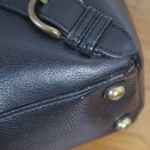 Banana Republic Large Black Leather Shoulder Bag Photo 3