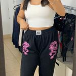 Adika Black Sweatpants Photo 0