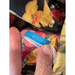 Allihop Floral Print Plunge One Piece Swimsuit Medium Black Pink Yellow Photo 3