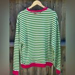 We The Free Free People  Classic Striped Oversized Sweater Photo 14