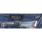 Judy Blue  Womens Distressed Skinny Fit Jeans Size‎ 9/29 Patched Blue Green Plaid Photo 3