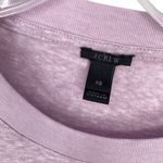 J.Crew Crewneck Pocket T-Shirt Bodysuit Lavender Photo 4