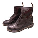 Dr. Martens 1460 Patent Leather Combat Boots Black EU 41 Y2K Grunge Revival EUC Photo 4