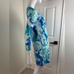 Lilly Pulitzer  Aquatic Garden Sophie Mini Dress Size Small . Photo 3