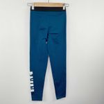 Nike  Pro Dri-Fit Blue Black Activewear Leggings Women's Size Extra Small XS Photo 5