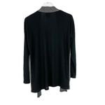 Bobeau NWT Open Front Colorblock Waffle Knit Cardigan Charcoal Black Size Small Photo 6