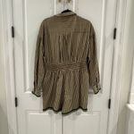 &merci Green and Kakhi Short Romper Photo 2