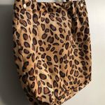 Corduroy Shoulder Bag Cheetah Print Photo 1