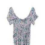 FOR THE REPUBLIC Woman 2X Floral Smocked Off Shoulder Jumpsuit NWT Cottagecore Photo 3