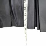 Vintage 80s Filigree Cocktail Dress Womens 10 Blue Black Ruched Drape Retro Glam Photo 10