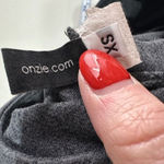 Onzie  Womens High‎ Rise Colorblock Track Leggings Slate Gray Combo Size XS Photo 5