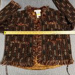 Aldo Martins Women’s Thun Fringe Knit Bomber Jacket Size M Photo 14