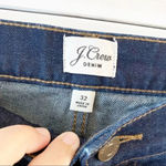 J.Crew Denim Dark Wash 10” Vintage Straight Jeans Size 32 Re-Imagined Preppy Photo 3