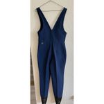 Obermeyer  Ski Overalls Women's‎ Navy Blue Bibs Vintage Stirrups Wool Blend *READ Photo 1