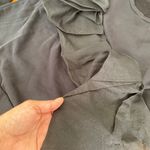 COS black sweater with front ruffle- size S Photo 3