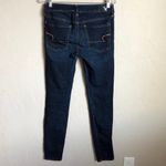 American Eagle Dark Wash Super Stretch Jeggings Photo 5