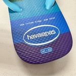 Havaianas  Rainbow Flip Flop Sandals Thongs Womens 11/12 Beachy Vacation Casual Photo 2