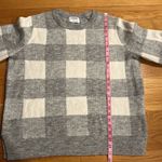 Old Navy  women’s crew neck pull over Check Sweater size xlarge . Photo 3