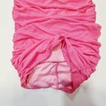 superdown  Emmie Mesh Mini Dress in Hot Pink XXS Photo 5