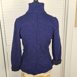 Eileen Fisher Womens Purple Merino Wool Blend Blazer Jacket Medium Photo 1